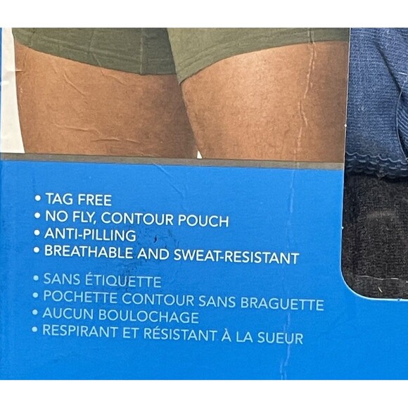 Columbia Boxer Briefs Men’s Size XL 4-Pack Multicolor Performance Cotton Stretch - Picture 9 of 9